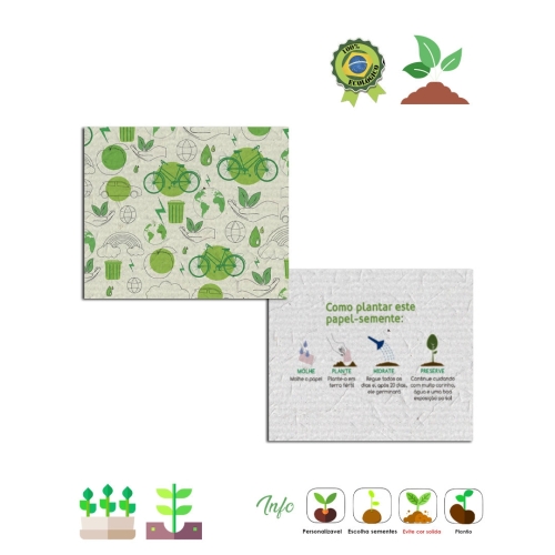 Papel Semente 19x14-19x14