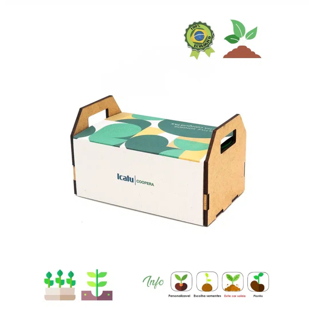 Kit mini Horta Semente magica 07 113