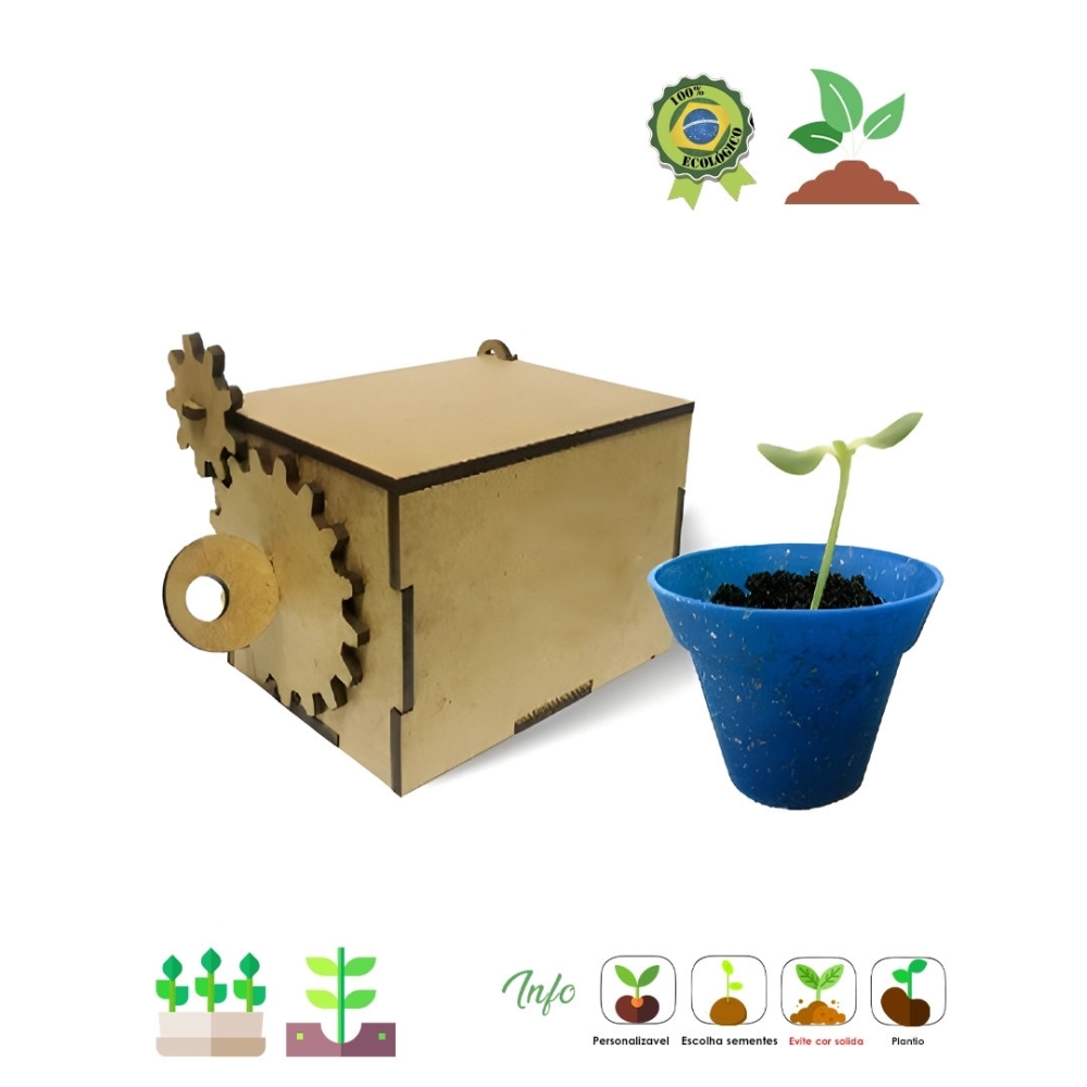 MDF caixa Kit Cultivo 757