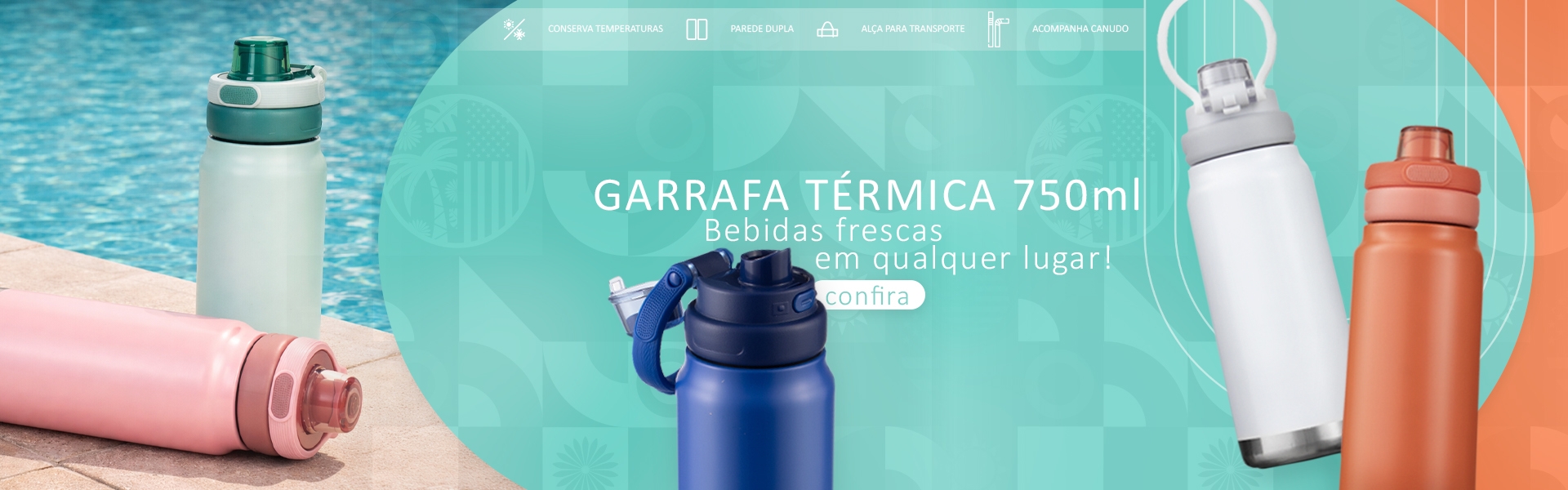 Garrafa Térmica 750ml